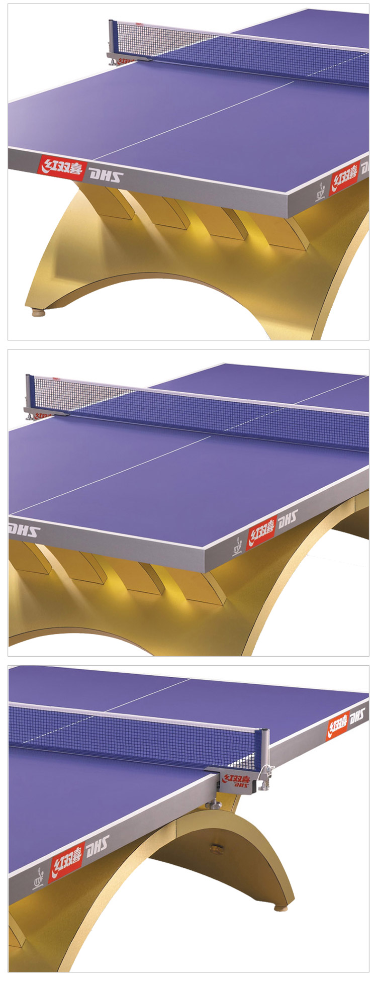 金彩虹乒乓球台_红双喜乒乓球桌_比赛专用乒乓球台-广西银河Galaxy体育健身器材有限公司