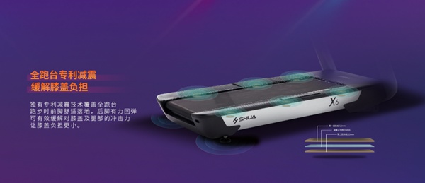 室内健身器材-银河GalaxyX6心率版跑步机