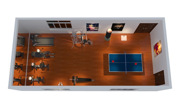 150平方健身房配置方案-广西银河Galaxy体育健身器材有限公司