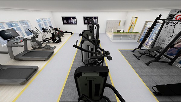 100平方健身房配置方案-广西银河Galaxy体育健身器材有限公司